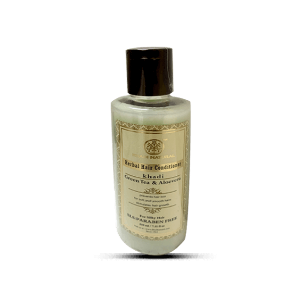 Khadi Natural Herbal Hair Conditioner Green Tea Aloe Vera