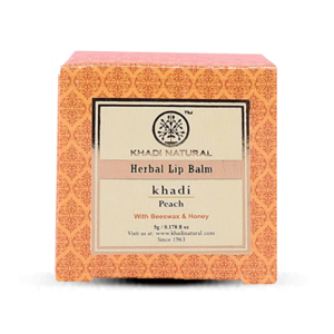 Khadi Natural Herbal Lip Balm Khadi Peach