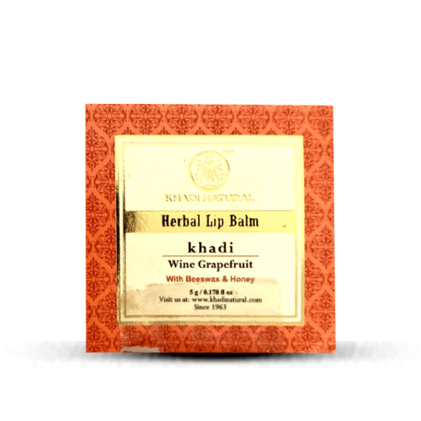 Khadi Natural Herbal Lip Balm Khadi Grapefruit