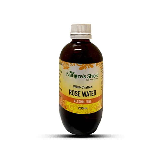 Nature's Shield Wild-Crafted Rose Water