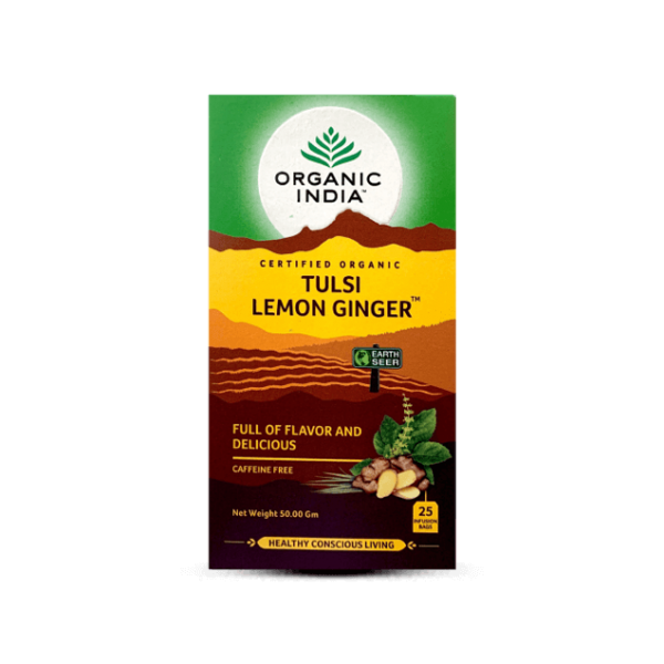 Organic India Tulsi Lemon Ginger