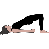 BRIDGE POSE #1 BRIDGE POSE