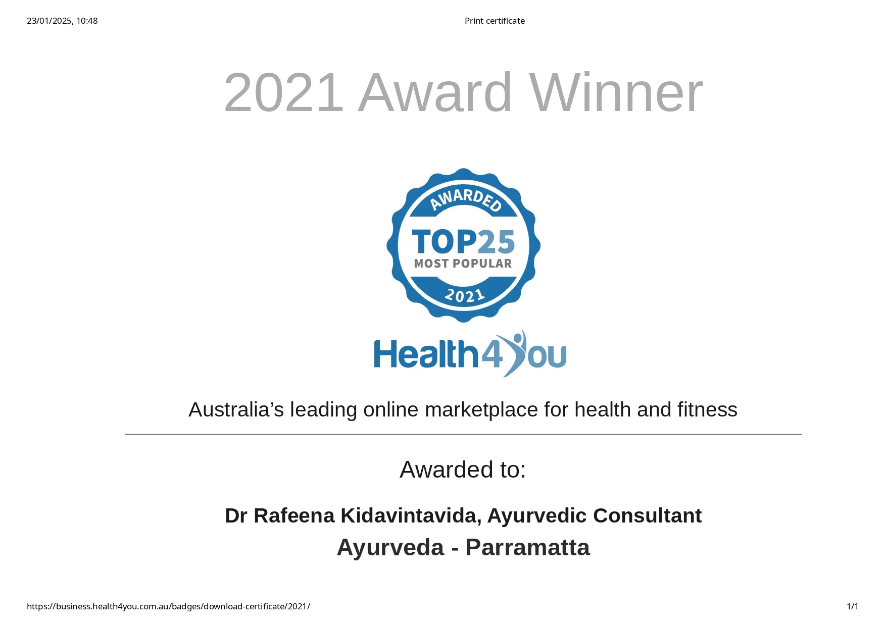 Health4u-award-2021
